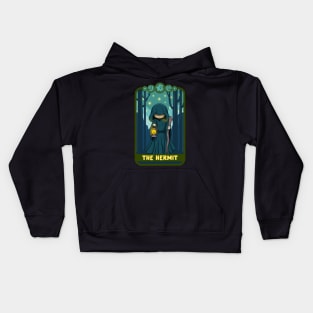 The Hermit - Cute Kawaii Anime Tarot Card T-Shirt Kids Hoodie